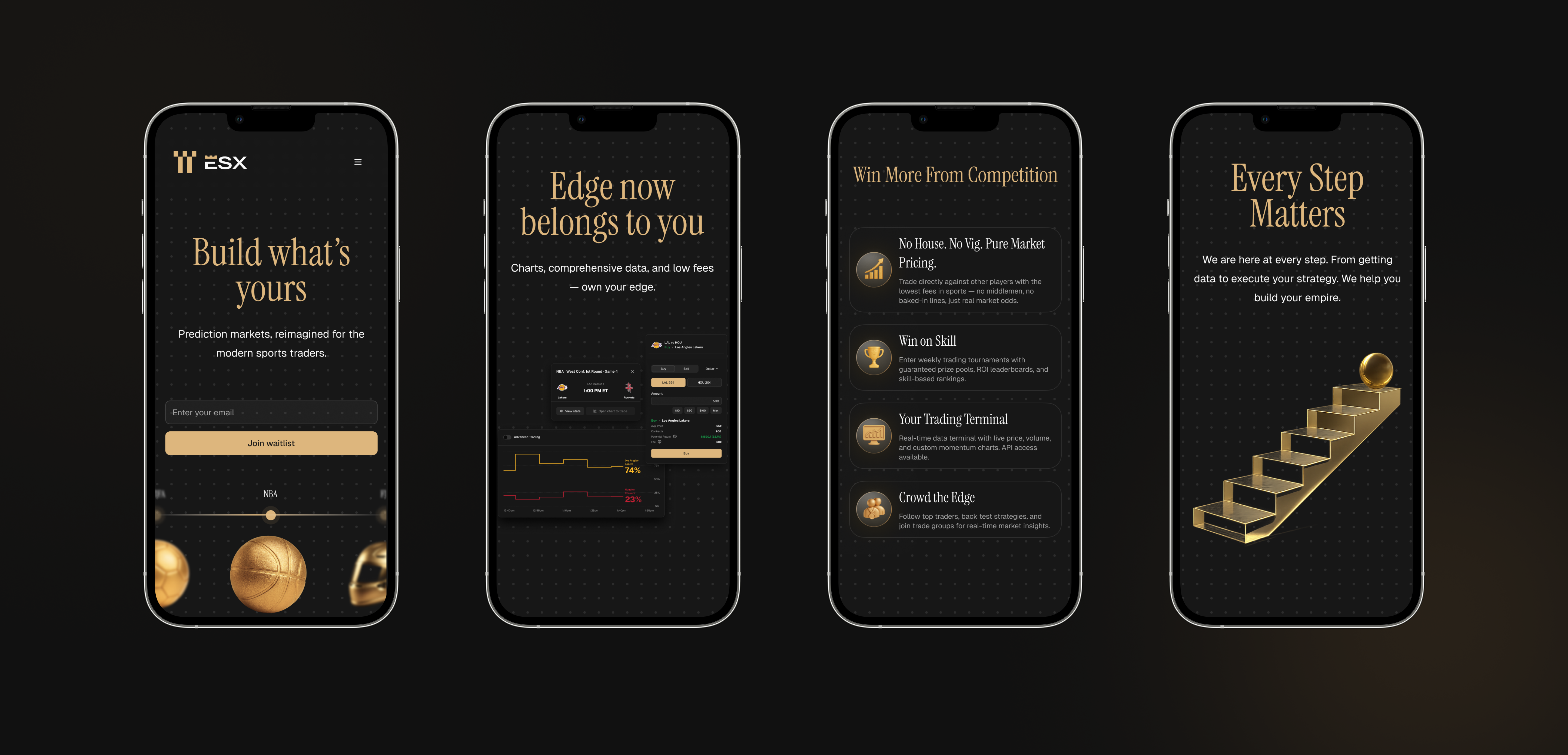 ESX Website — design
