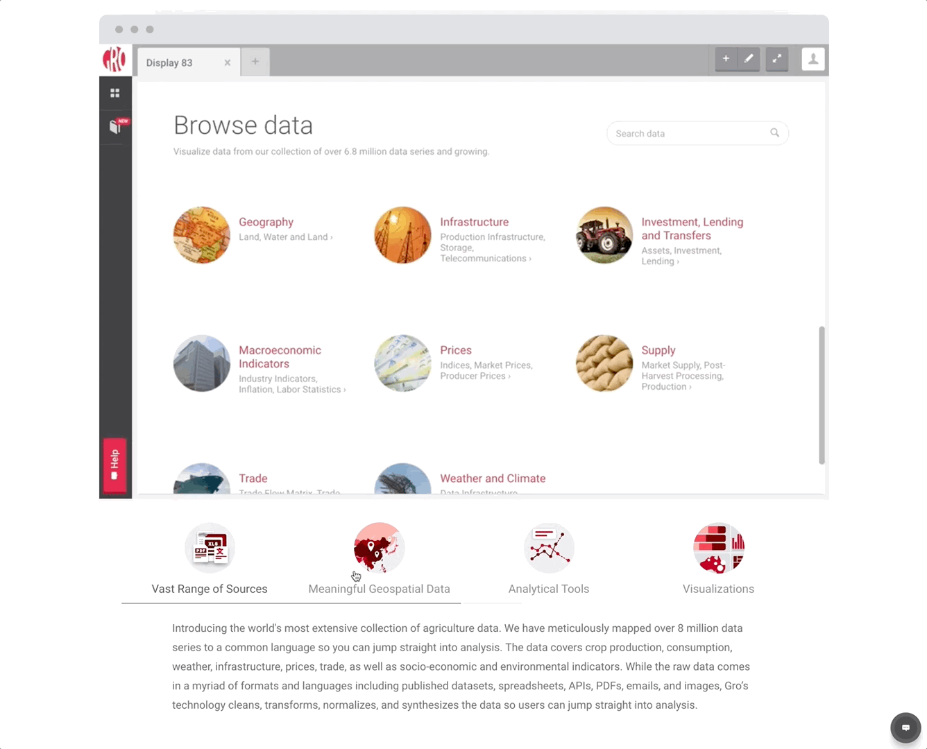 Gro Intelligence Website — design